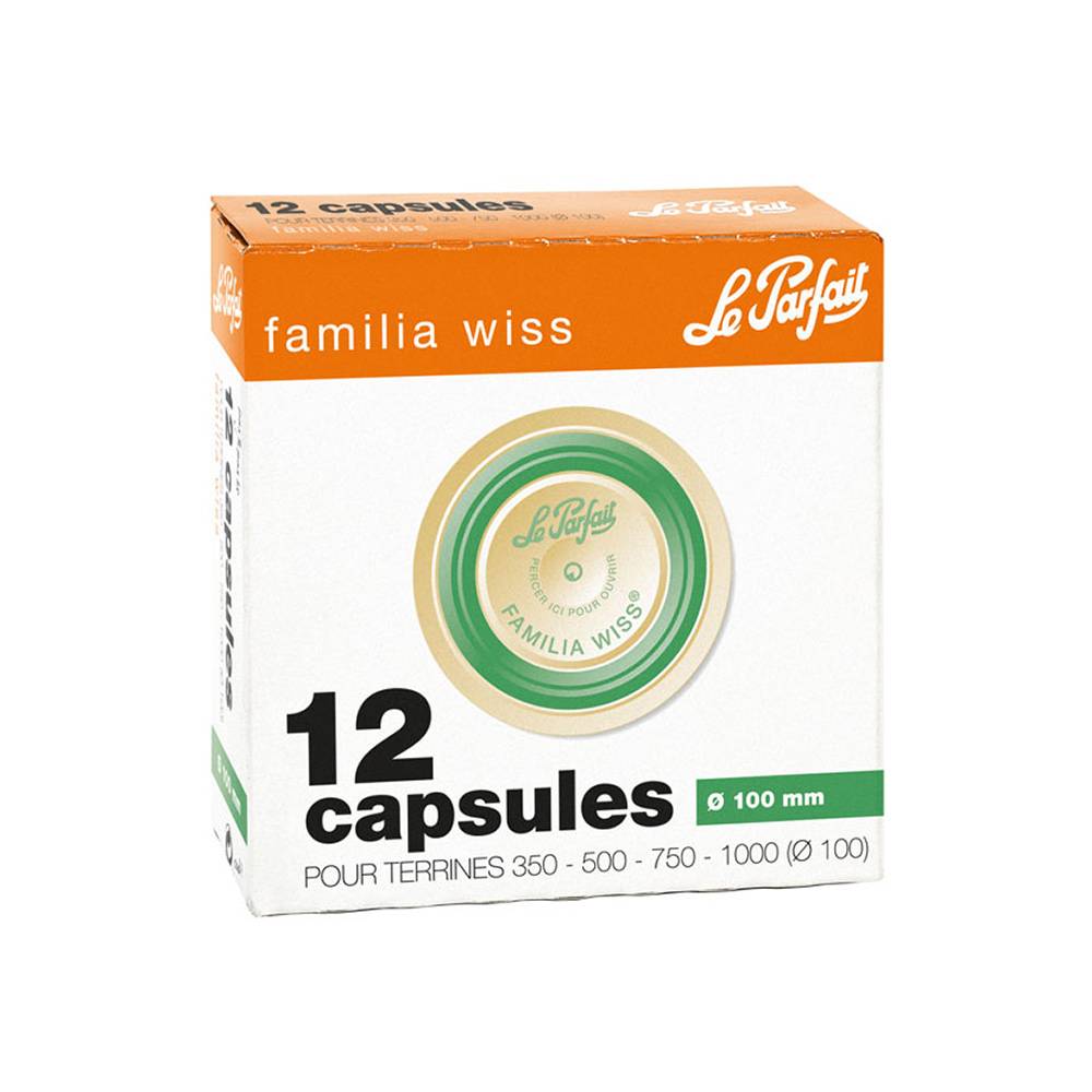 Le Parfait - Boîte de 12 capsules Famillia Wiss 10 cm - Image 2