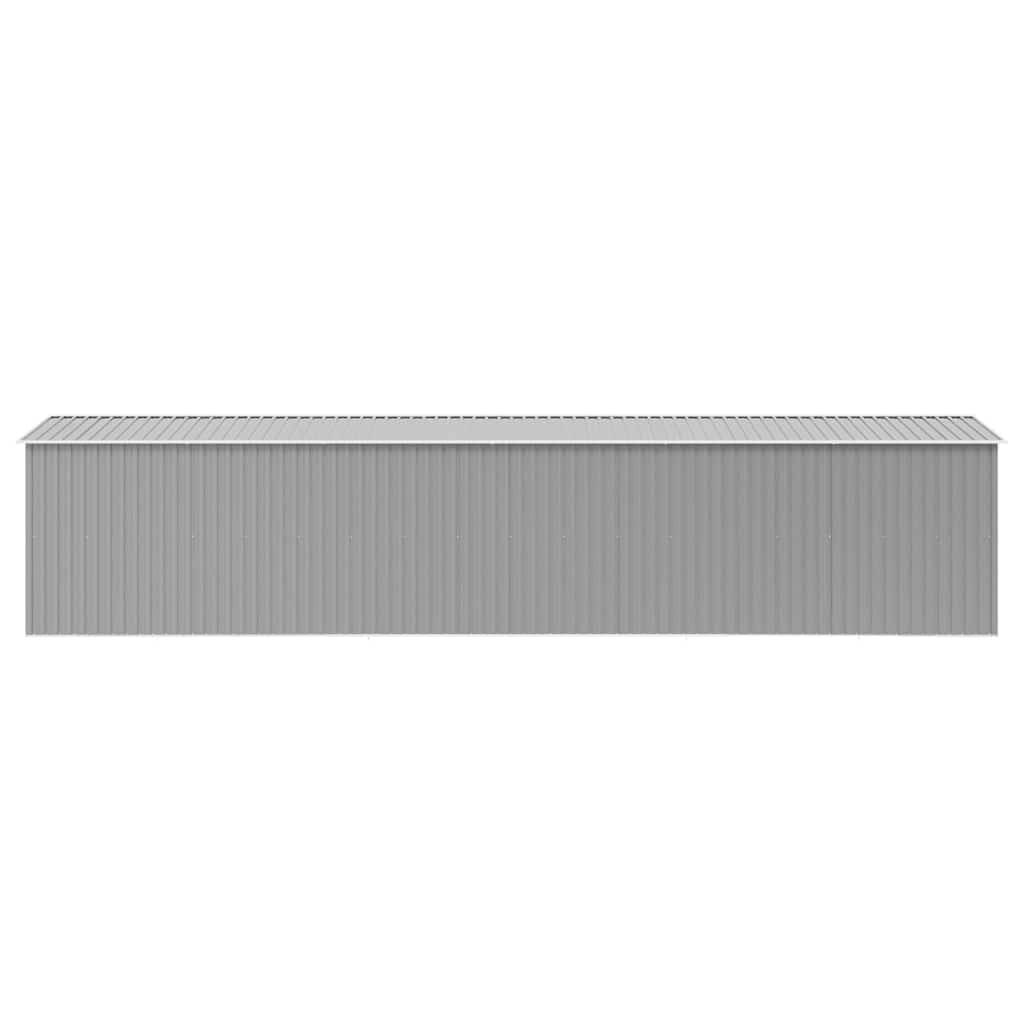 Vidaxl - Abri de jardin Gris 257x779x181 cm Acier galvanisé vidaXL 47033 - Image 7
