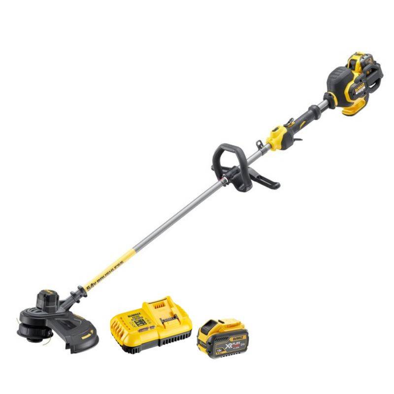 Coupe bordures débroussailleuse 54 V XR 38 cm FLEXVOLT - DEWALT - avec 1 batterie 54V 9,0Ah - chargeur - DCM571X1 - Image 1
