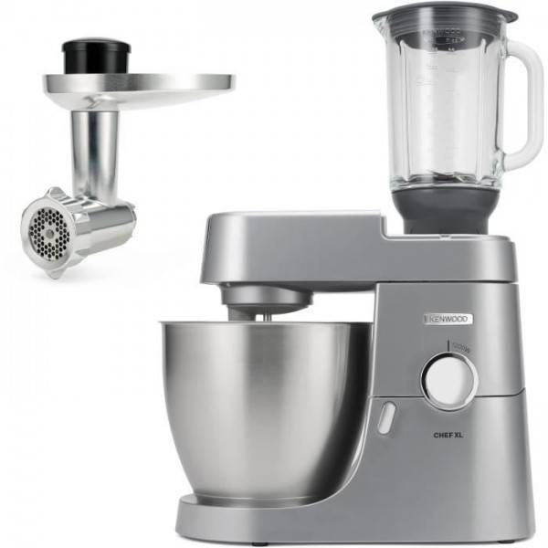 Robot  pâtissier Chef XL 6,7L Blender + Hachoir métal - KENWOOD KVL4170S - Coloris Silver - Image 1
