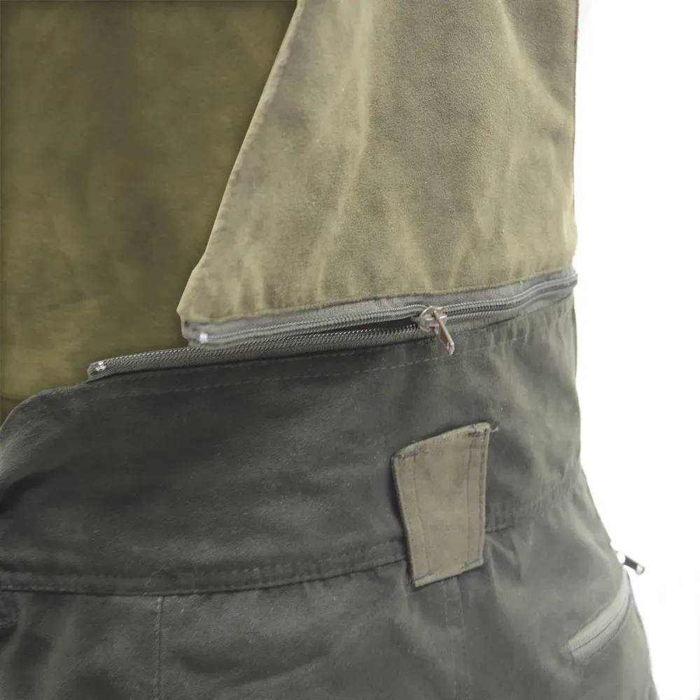 Salopette Grand Nord polyester polaire kaki marron Percussion - Image 7