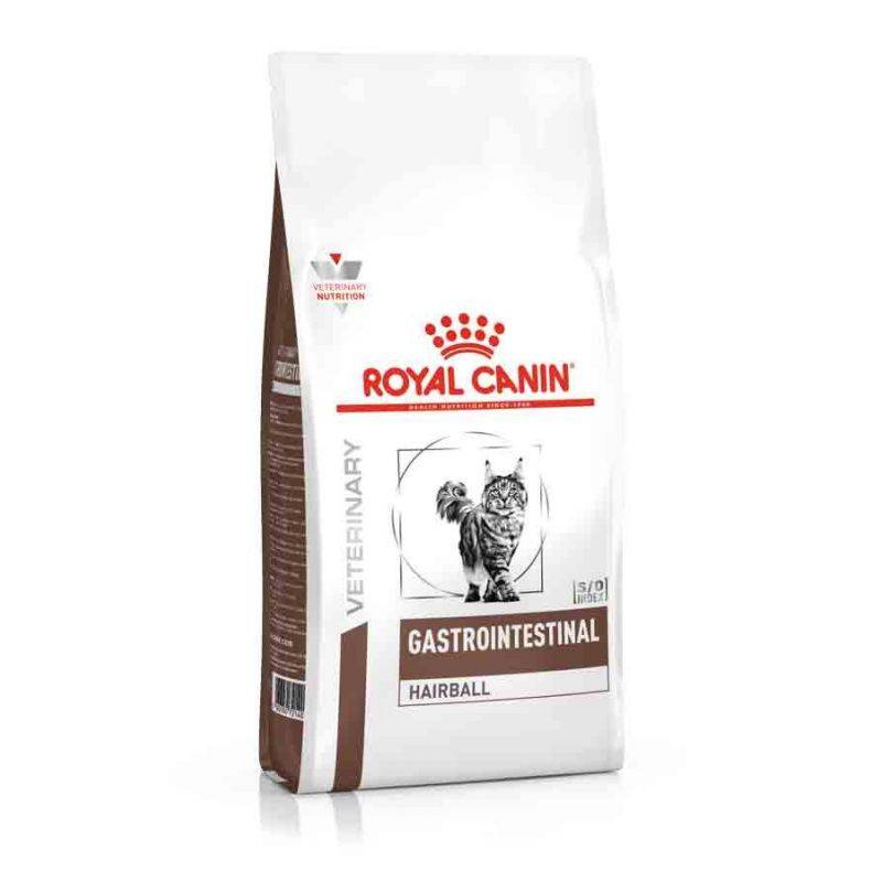 Royal Canin - Croquettes chat VETERINARY CAT GASTROINTESTINAL HAIRBALL - Royal Canin 2 kg