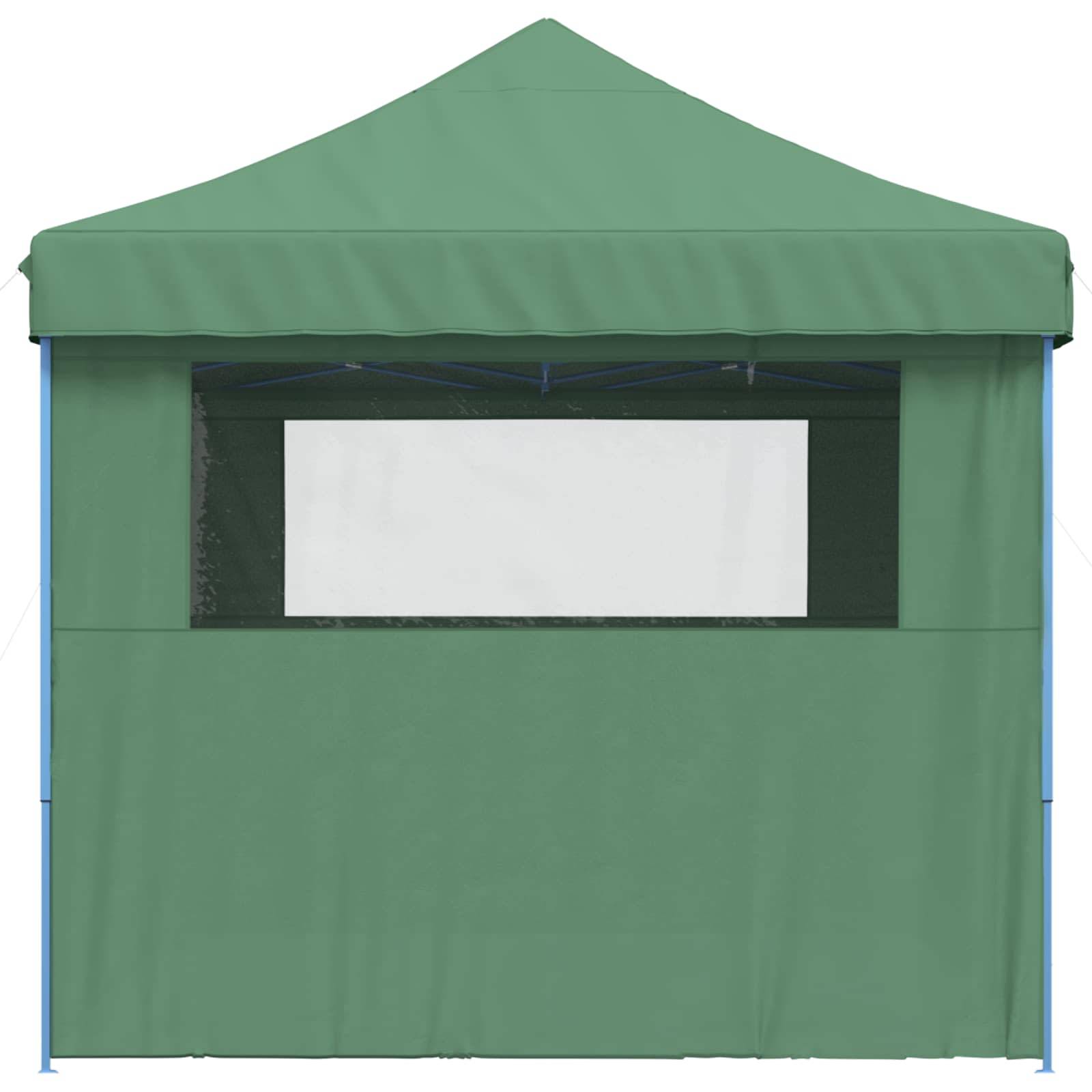 Vidaxl - Tente de réception pliable escamotable 4 parois latérales vert vidaXL 4004976 - Image 5