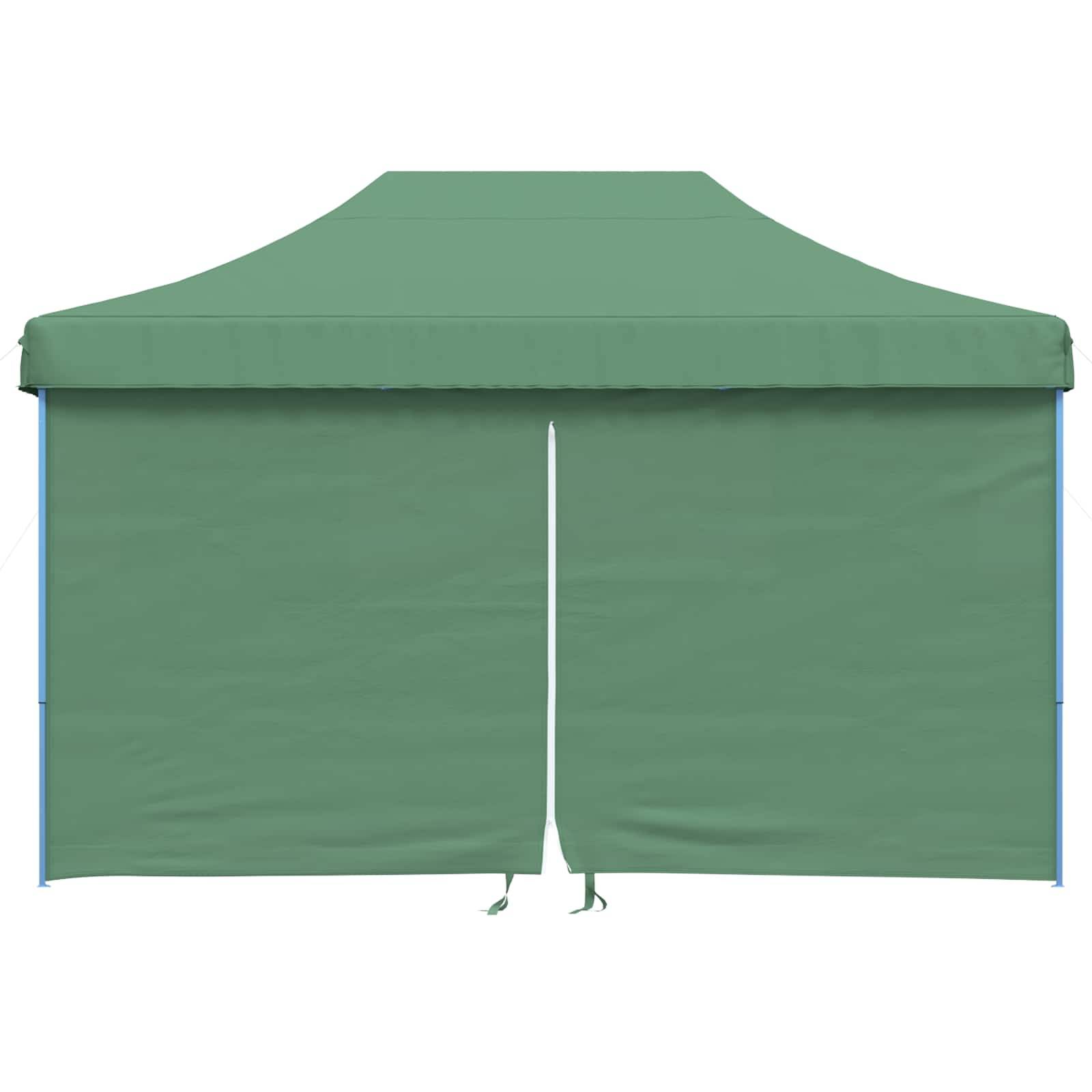 Vidaxl - Tente de réception pliable escamotable 4 parois latérales vert vidaXL 4004976 - Image 4