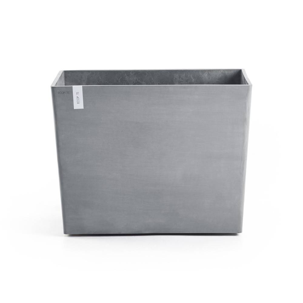 Ecopots - Jardinière sur roues Paris 85 Bleu Gris - 85 x 40 x H. 65 cm - 152 L ECOPOTS - Image 2