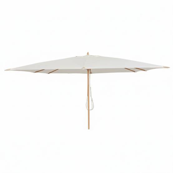 Parasol droit écru 4x3 m Pegasia - Gecko Jardin - Image 2