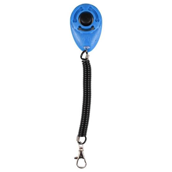 Flamingo - Clicker de dressage pour chien Klix avec câble et mousqueton - Flamingo - Image 3