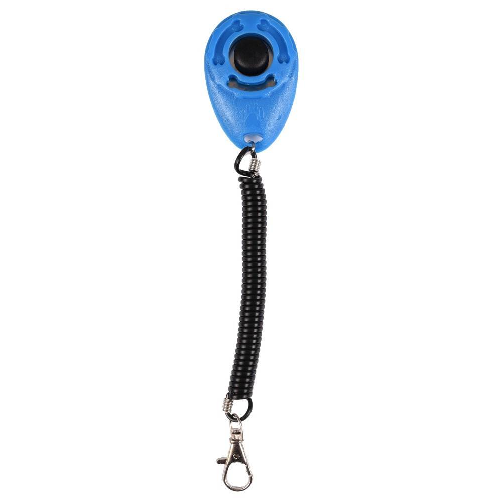 Flamingo - Clicker de dressage pour chien Klix avec câble et mousqueton - Flamingo - Image 3