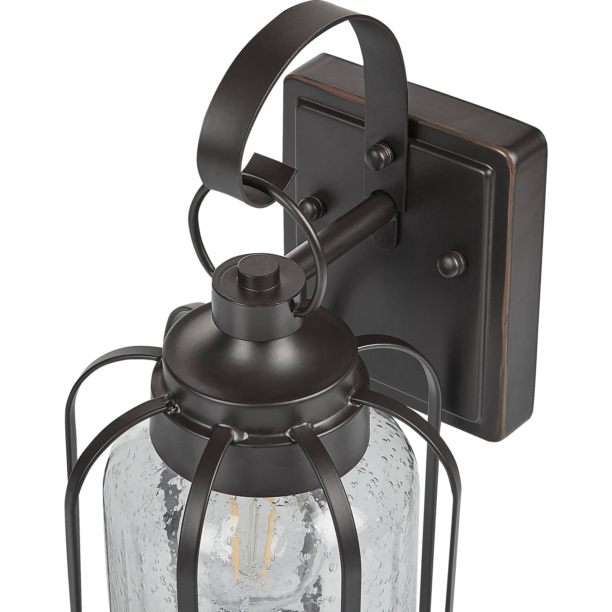 Beliani - Lampe murale pour l'extérieur Métal Noir WOOLER - Beliani - Image 5