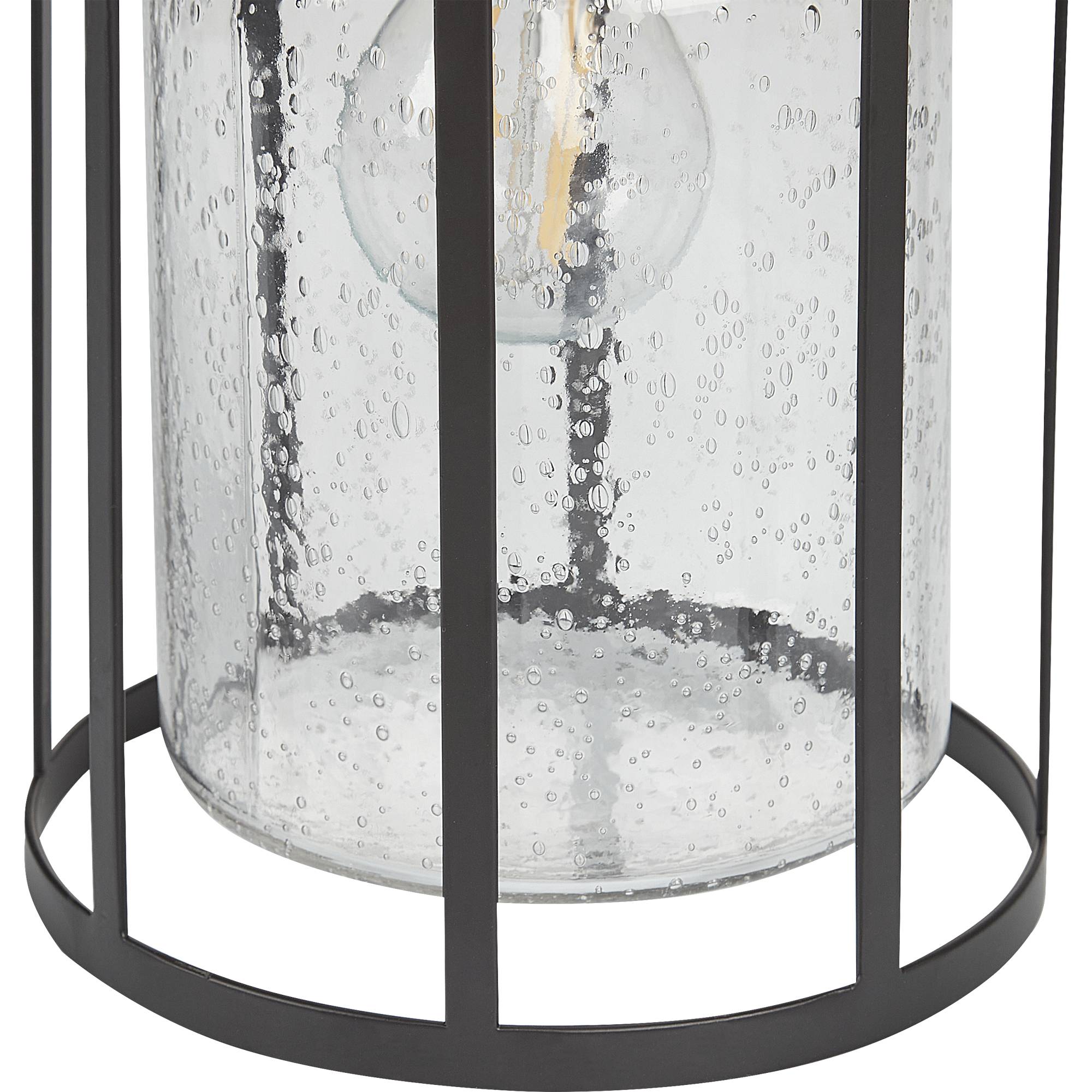 Beliani - Lampe murale pour l'extérieur Métal Noir WOOLER - Beliani - Image 7
