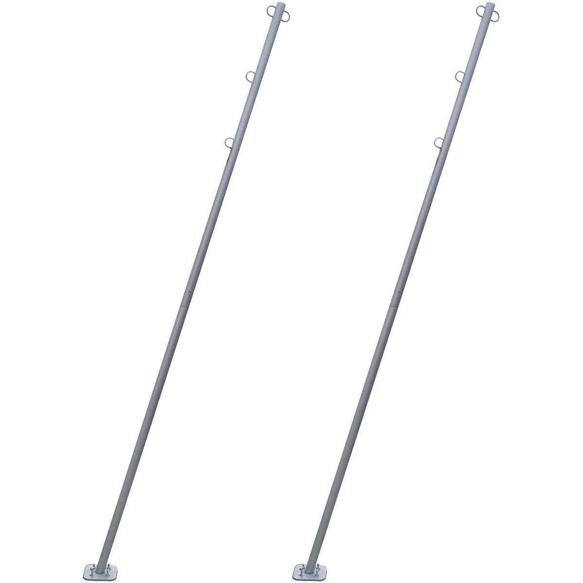 Ideanature - Mat incliné pour voile d'ombrage (Lot de 2) - Image 1
