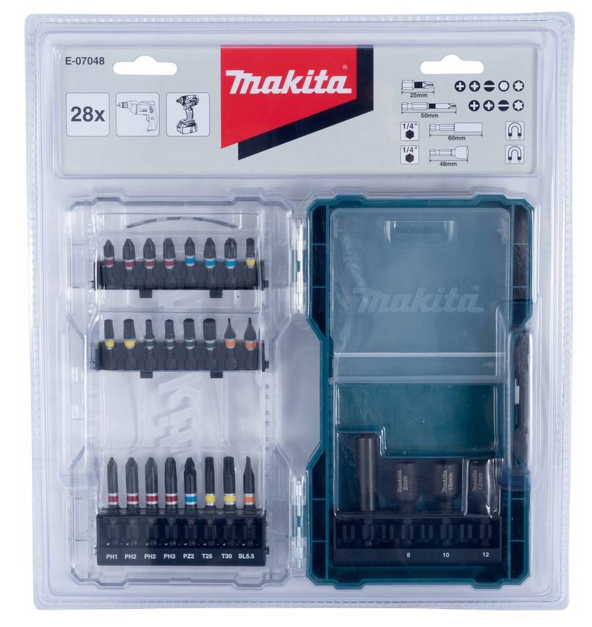 Coffret vissage 28 pièces MAKITA - E-07048 - Image 5