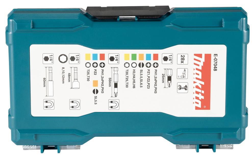 Coffret vissage 28 pièces MAKITA - E-07048 - Image 6