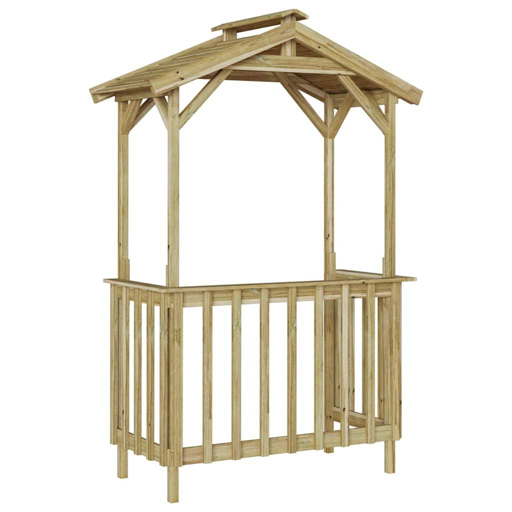 Vidaxl - Abri pour barbecue 133,5 x 63 x 200 cm Pinède imprégnée vidaXL 42013037 - Image 8