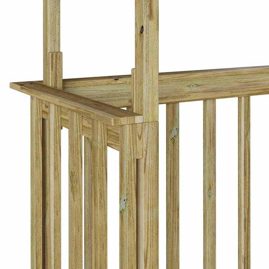 Vidaxl - Abri pour barbecue 133,5 x 63 x 200 cm Pinède imprégnée vidaXL 42013037 - Image 10