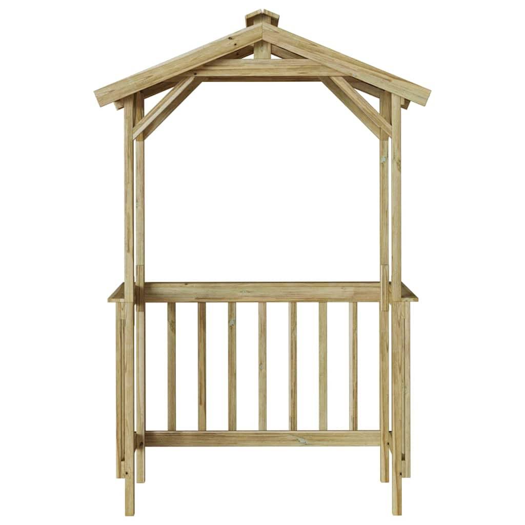 Vidaxl - Abri pour barbecue 133,5 x 63 x 200 cm Pinède imprégnée vidaXL 42013037 - Image 6