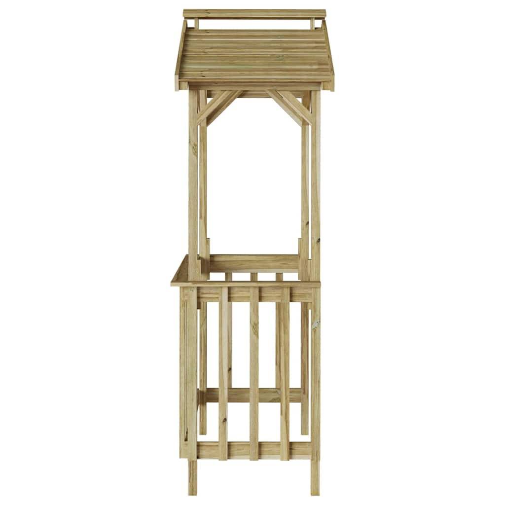 Vidaxl - Abri pour barbecue 133,5 x 63 x 200 cm Pinède imprégnée vidaXL 42013037 - Image 7