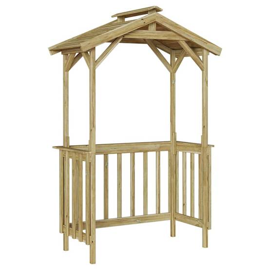 Vidaxl - Abri pour barbecue 133,5 x 63 x 200 cm Pinède imprégnée vidaXL 42013037 - Image 2
