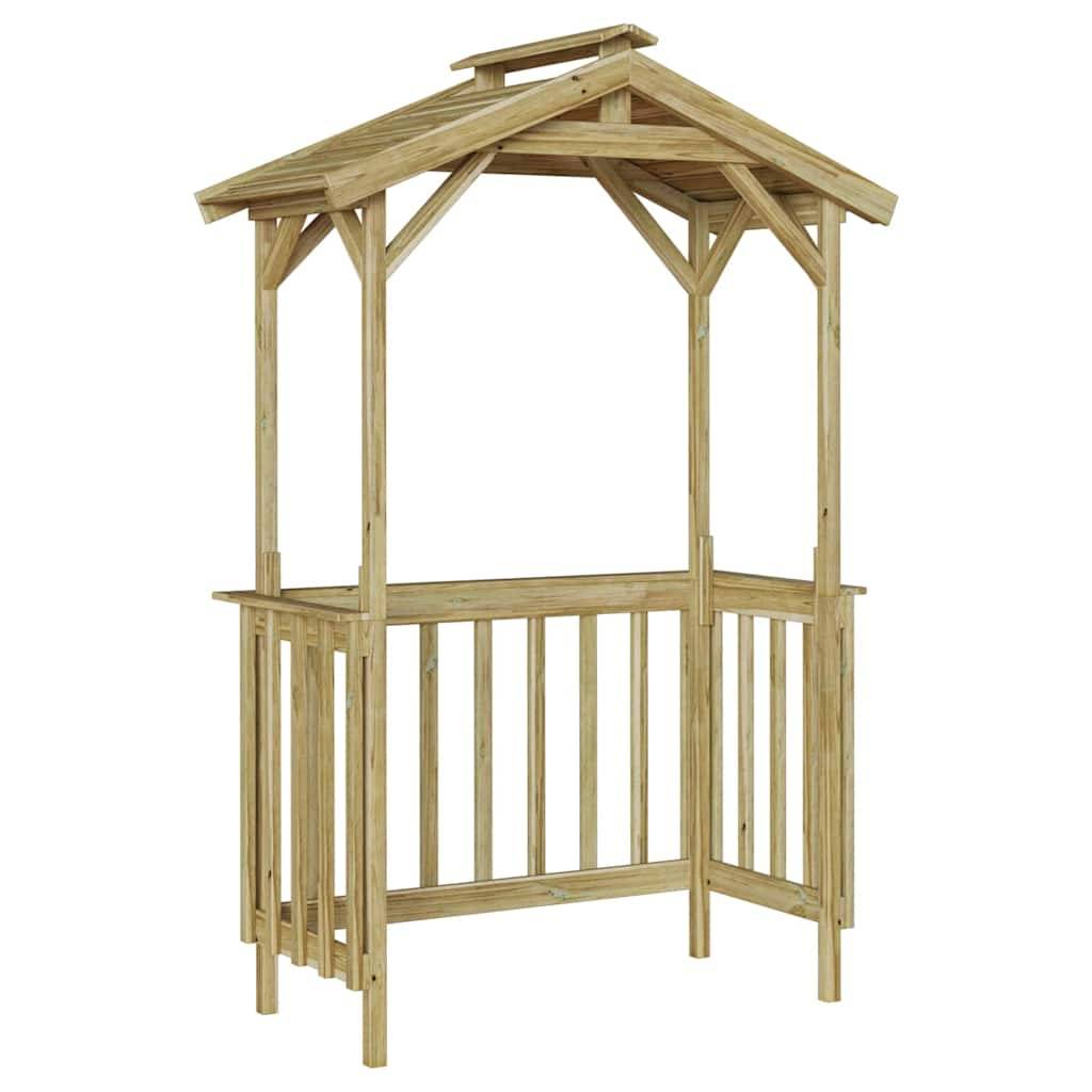 Vidaxl - Abri pour barbecue 133,5 x 63 x 200 cm Pinède imprégnée vidaXL 42013037 - Image 2