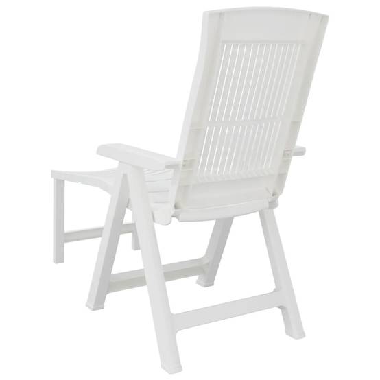 Bain De Soleil Transat Chaise longue - blanc plastique MP240 - Image 5