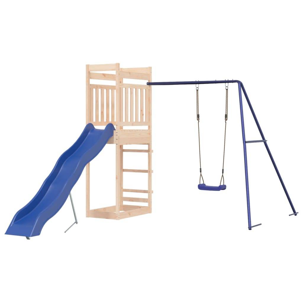 Helloshop26 - Ensemble de jeu d'extérieur 242 x 349 x 207 cm bois de pin massif - Image 1