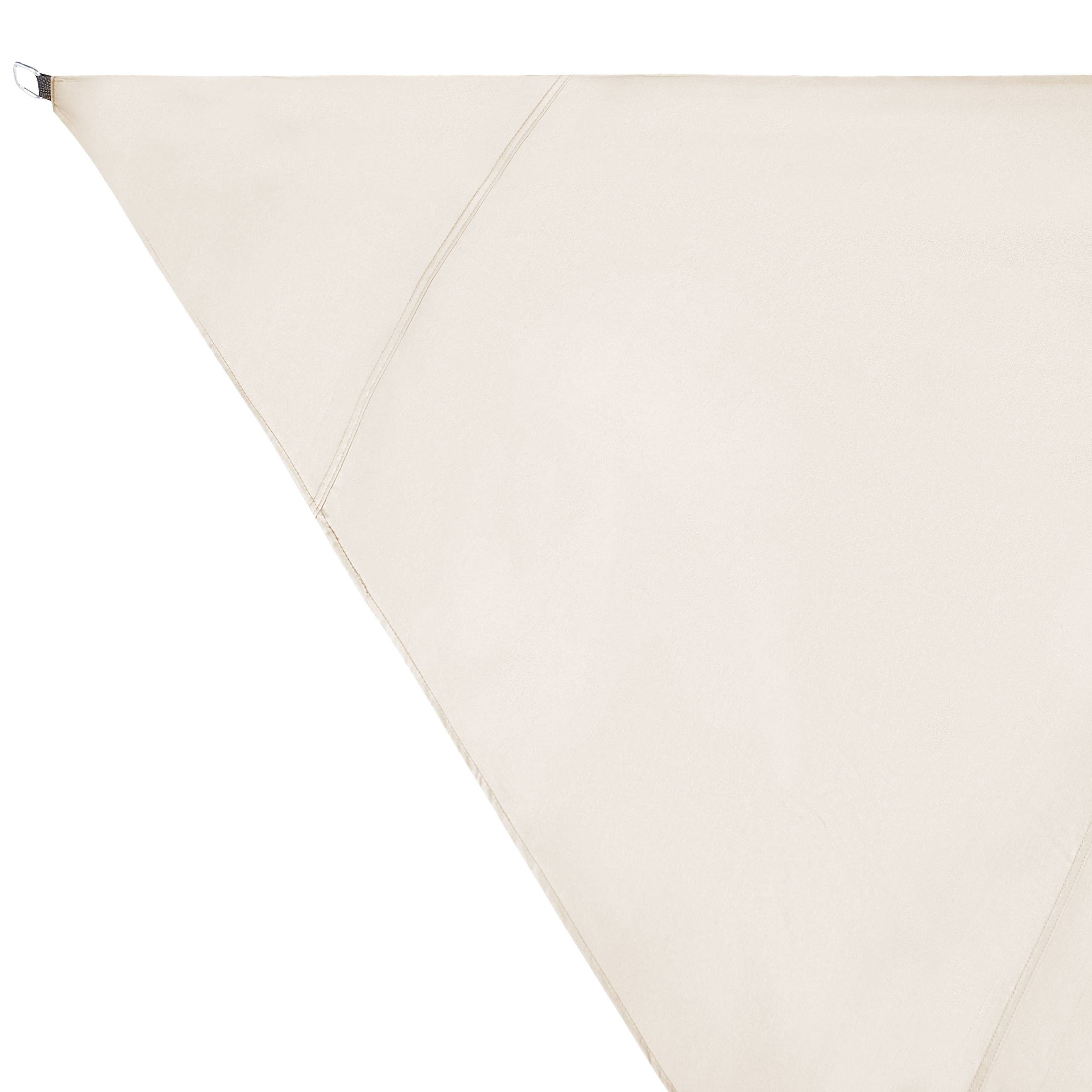 Beliani - Voile d'ombrage Tissu Blanc cassé LUKKA - Beliani - Image 4