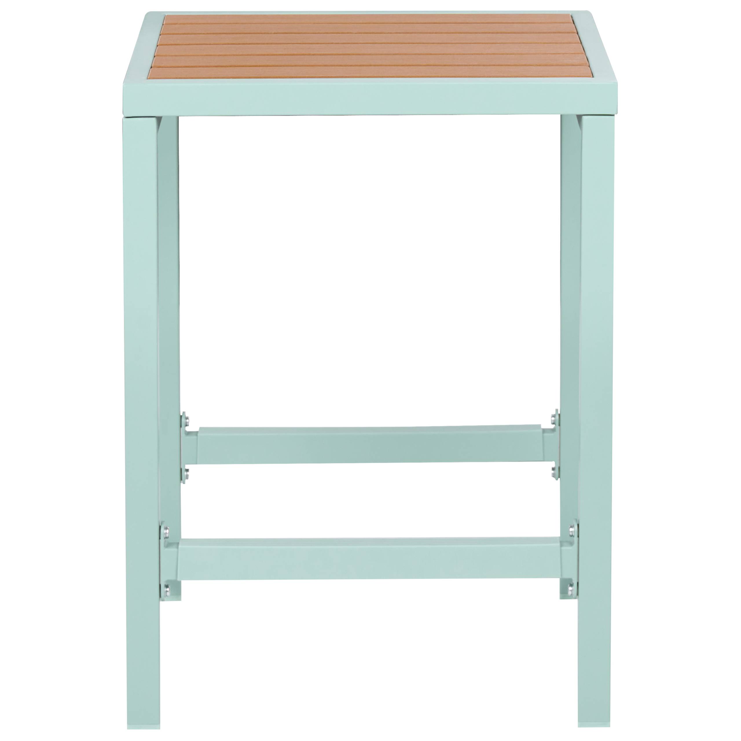 Beliani - Tabouret de bar Acier Vert clair AVETRANA - 44x40x61- Beliani - Image 4