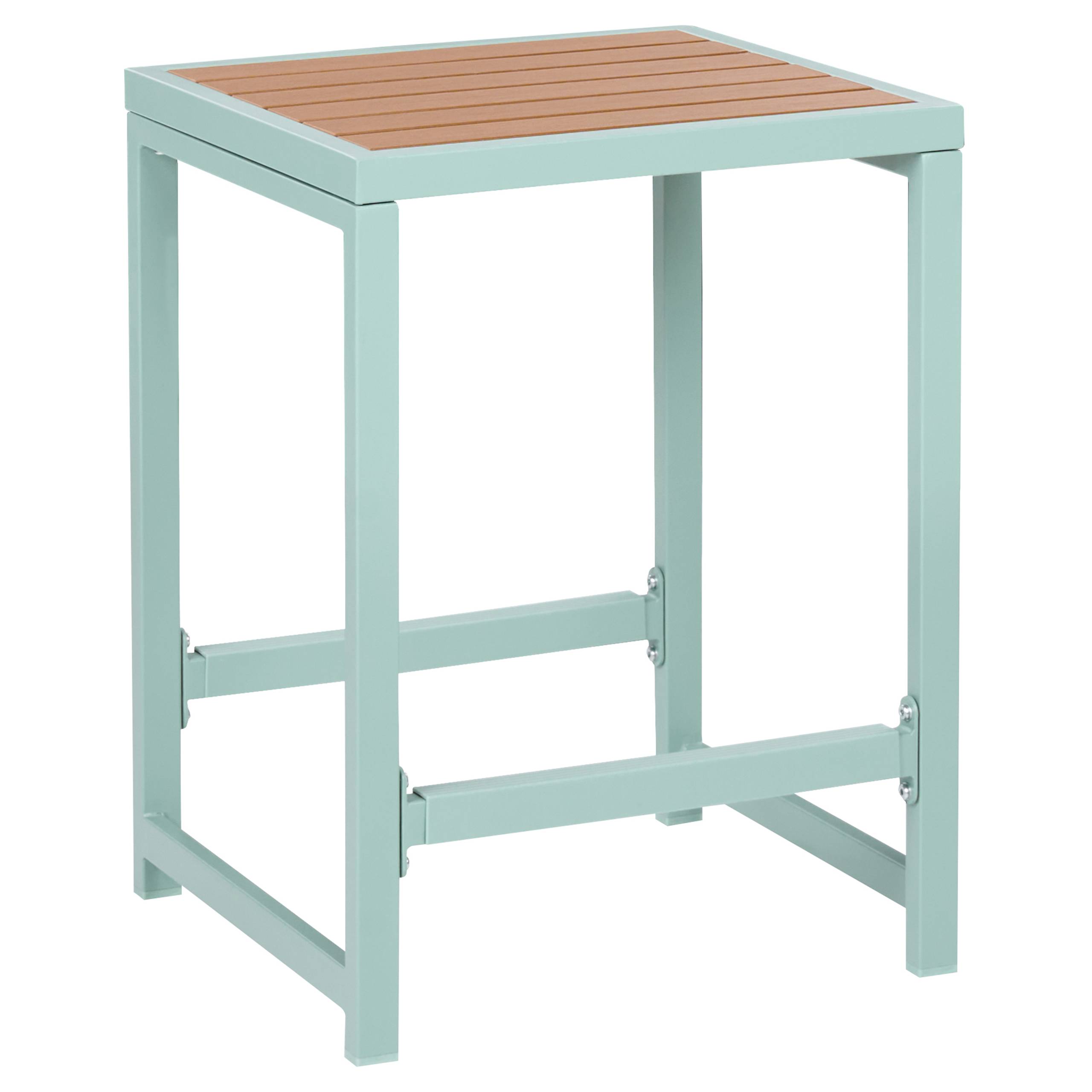 Beliani - Tabouret de bar Acier Vert clair AVETRANA - 44x40x61- Beliani - Image 2