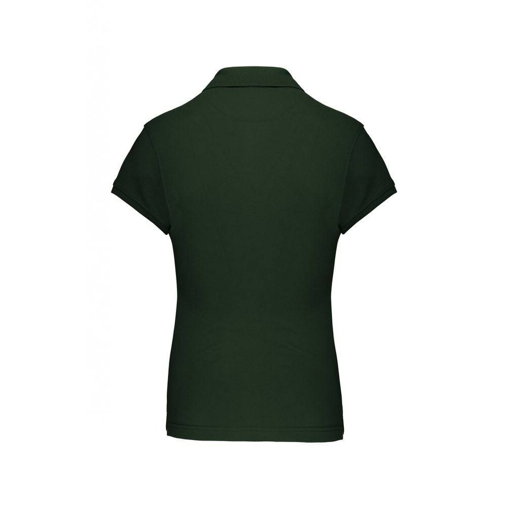 Polo de travail femme Kariban 100% coton Vert / Forêt XXL - Image 2