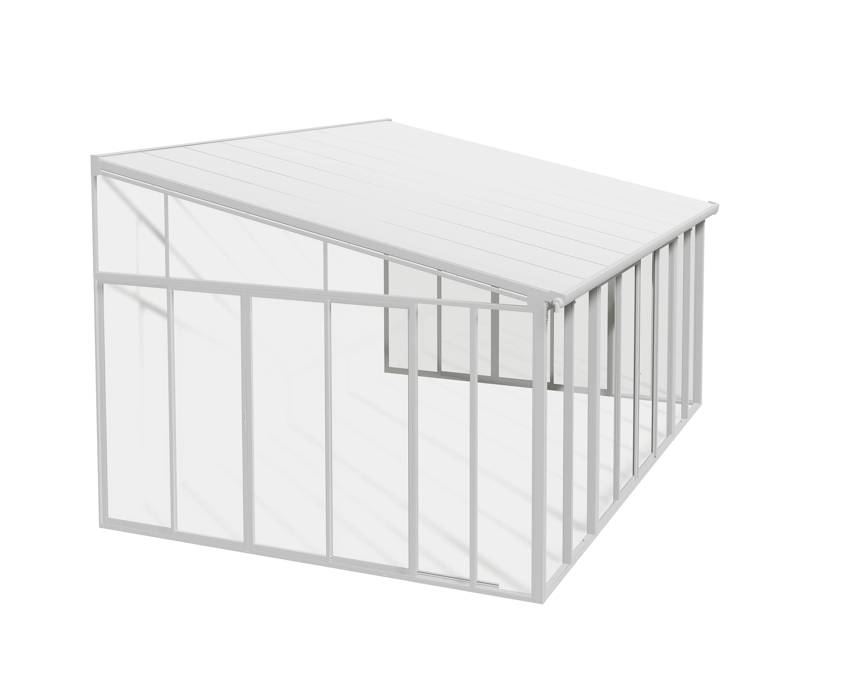 Canopia by Palram - Canopia Véranda SanRemo 16.5m² Blanc 435 X 385 - Image 1