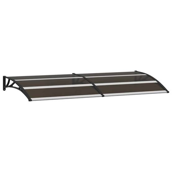 Vidaxl - Auvent de porte Noir 200x75 cm PC vidaXL 144825 - Image 2