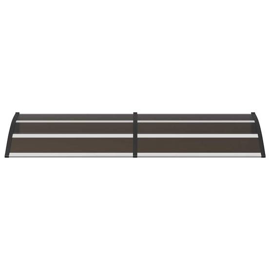 Vidaxl - Auvent de porte Noir 200x75 cm PC vidaXL 144825 - Image 7