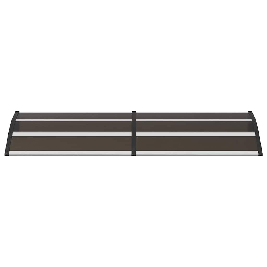 Vidaxl - Auvent de porte Noir 200x75 cm PC vidaXL 144825 - Image 7