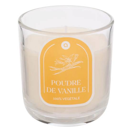 Bougie Parfumée en Verre "Floa" 210g Vanille - Image 1