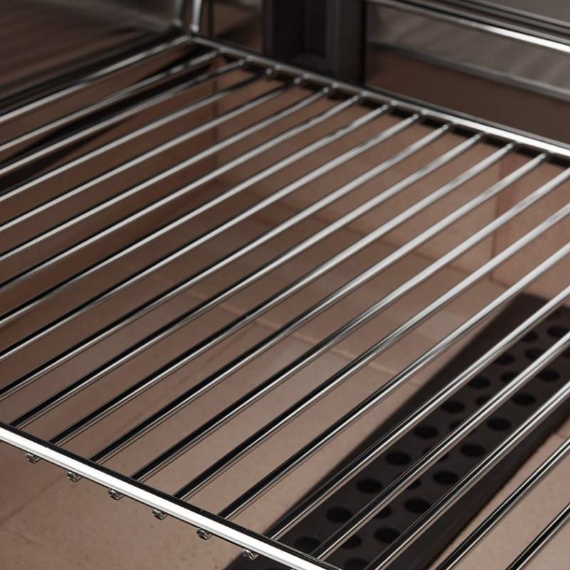 Brasero - Barbecue charbon et bois Alicante - BRASERO - Grille 51 x 41 cm réglable en hauteur - Chariot équipé, tablette, Housse - Image 4