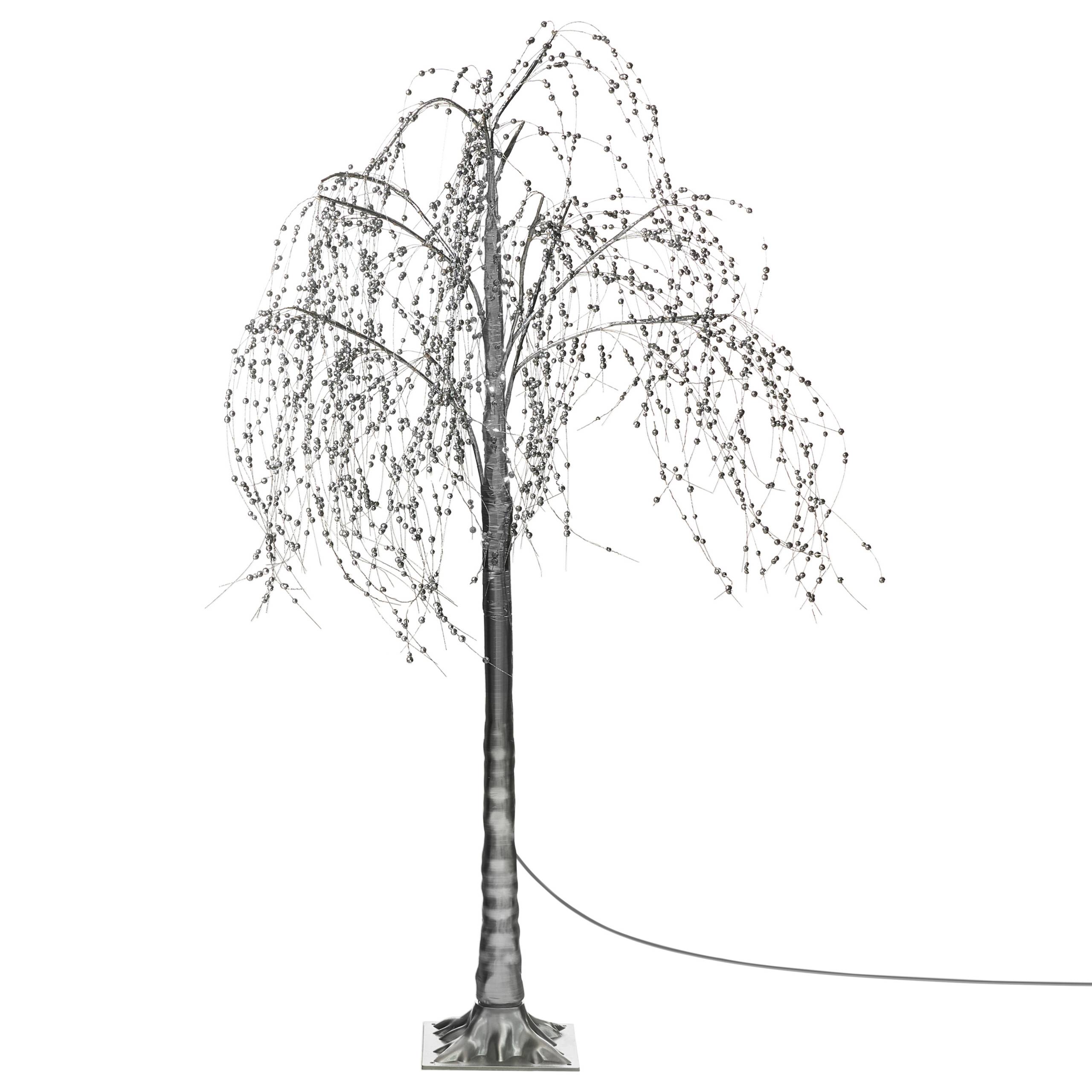 Décoration LED PVC Argenté NILLAKA - Beliani - Image 4