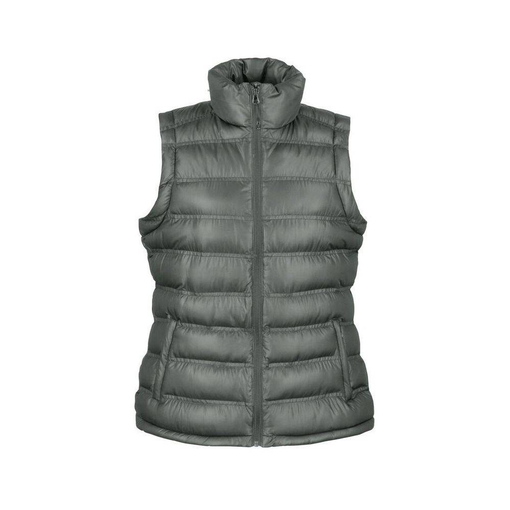 Bodywarmer matelassé protège-menton FEMME Result ICE BIRD PADDED Gris XL - Image 1