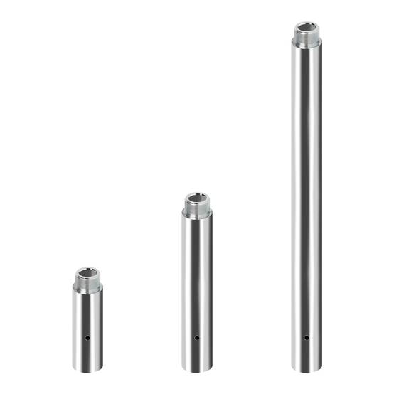Yescom 750 mm Neu Chrom Tanzstangenverlängerung für 45 mm Yescom 750 mm Neu Chrom Tanzstangenverlängerung für 45 mm