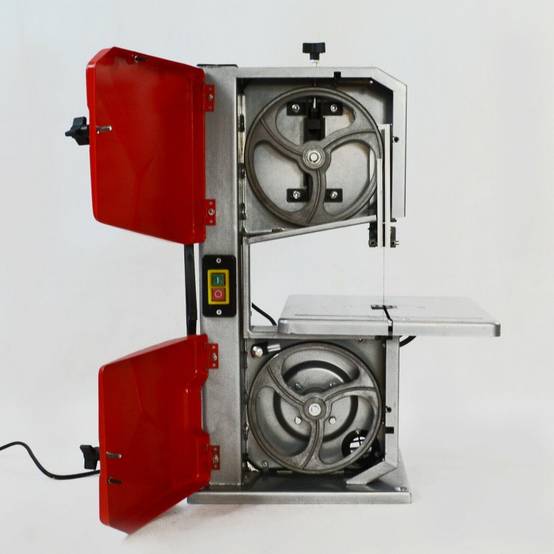 Hecht 8925 Scie à ruban électrique 250W 50Hz 0-45° ruban 1400m 1487 tr/min 16,9kg - Image 5