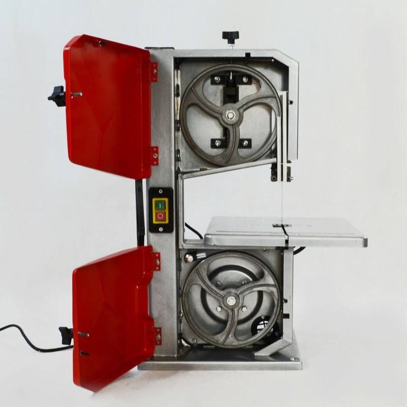 Hecht 8925 Scie à ruban électrique 250W 50Hz 0-45° ruban 1400m 1487 tr/min 16,9kg - Image 5