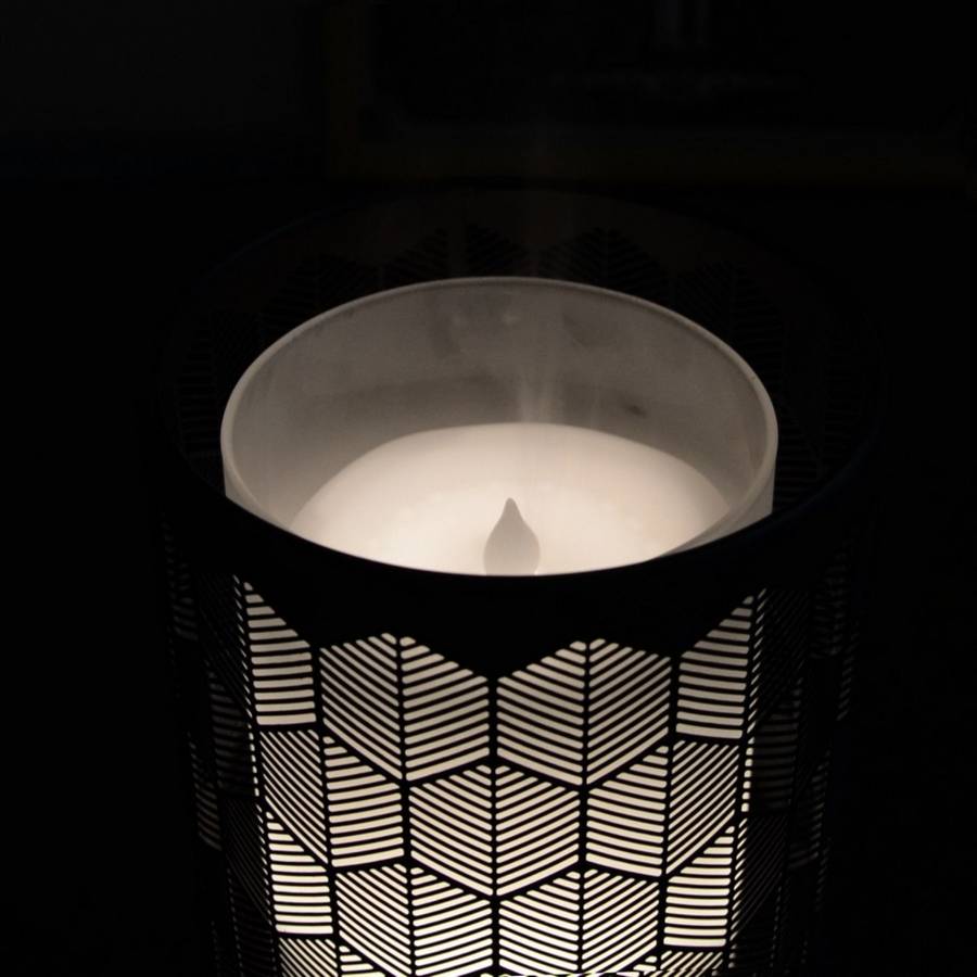 Zen'Arôme Diffuseur Huile Essentielle avec Télécommande Verone - Éclairage Led Personnalisable - Verre + Coque en Métal - Image 9
