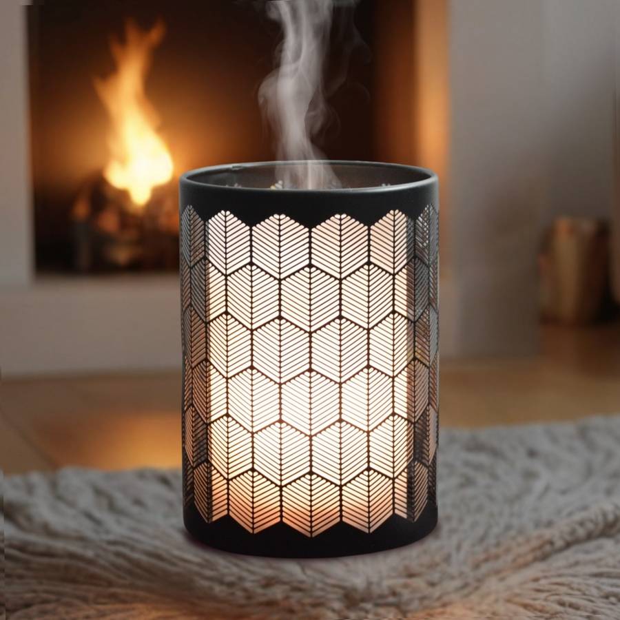Zen'Arôme Diffuseur Huile Essentielle avec Télécommande Verone - Éclairage Led Personnalisable - Verre + Coque en Métal - Image 7