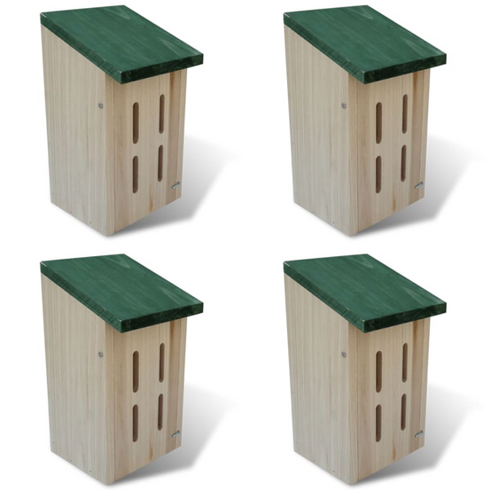 Vidaxl - Set De 4 Maisons Pour Paillons 14 X 15 X 22 Cm - vidaXL - Image 2