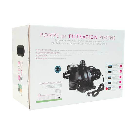 Aqualux - Pompe de filtration piscine 14-18m3/h 70-90m3 106456 Aqualux - Image 6