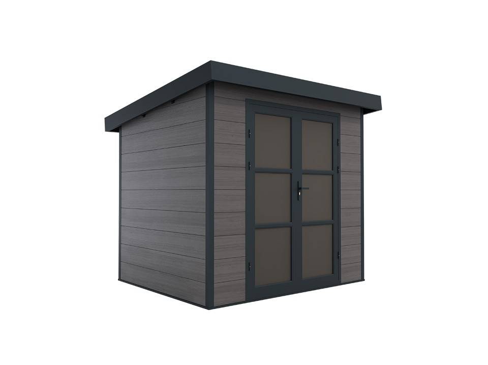 Abri de jardin composite ALMA 5 m² – 2,61 × 2,38 × 2,35 m, porte 148×205 cm - Direct Abris - Image 2