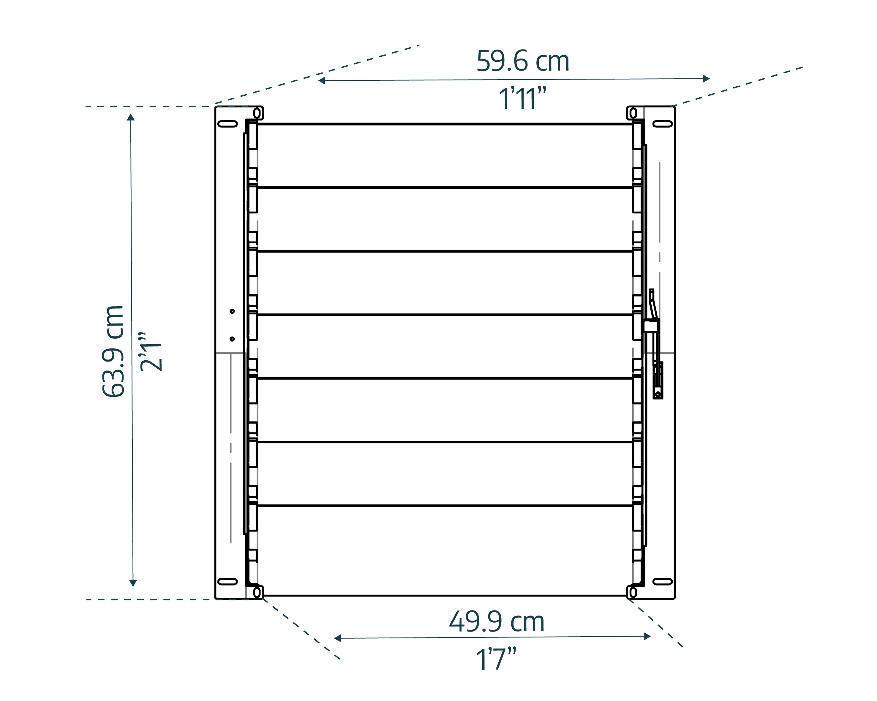 Canopia - Canopia Lucarne latérale pour serre de jardin verte - Image 2