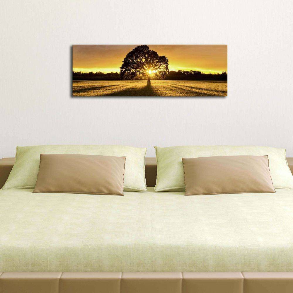 Hanah Home - Tableau lumineux Arbre 30 x 90 cm - Image 4