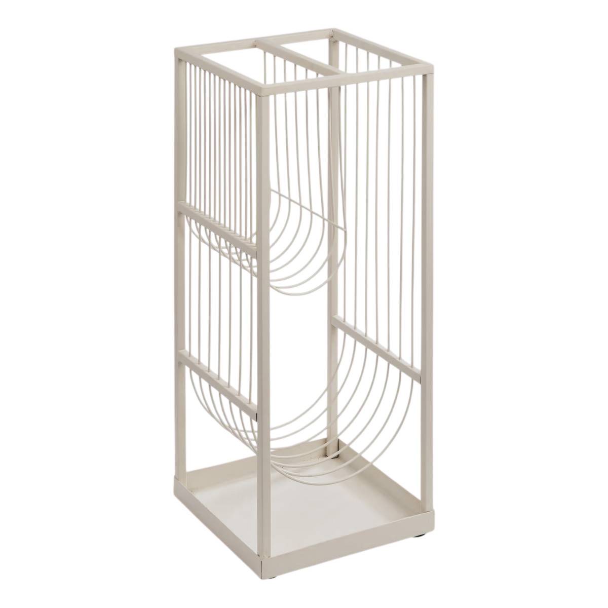 Porte-Parapluie en Métal "Metty" 50cm Beige - Image 1