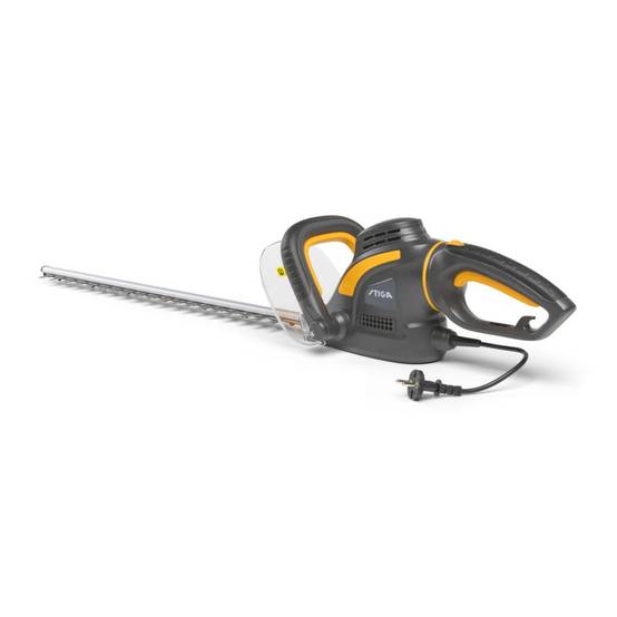 Stiga - Taille-haie HT 106c, moteur 600W, lame 60 cm, poignée pivotante, écartement dents 20 mm - STIGA - Image 2
