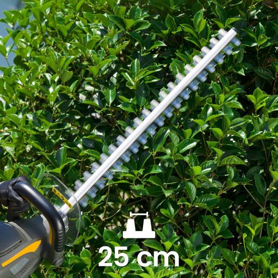 Stiga - Taille-haie HT 106c, moteur 600W, lame 60 cm, poignée pivotante, écartement dents 20 mm - STIGA - Image 5